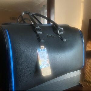 New with tags Robert Graham vegan leather duffle bag